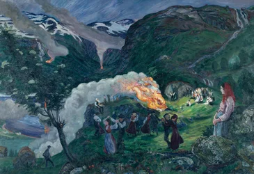 Notte di mezza estate, Fuoco di mezza estate