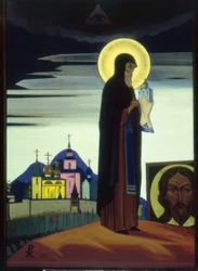 N.K. Roerich, San Sergio di Radonež