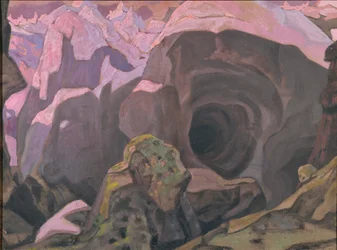 Rondane. Scenografia per il dramma teatrale Peer Gynt di H. Ibsen, 1911