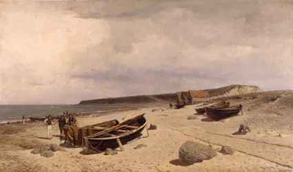 Parte della spiaggia da Jæren
