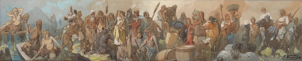 La storia del commercio, 1898