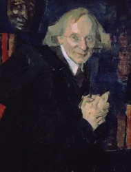 Ritratto del Poeta Vyacheslav Ivanovich Ivanov (1866-1949) c.1920