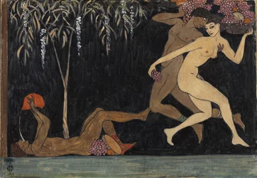 Scena bacchica, 1914