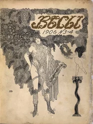 Copertina della rivista simbolista Vesy, 1906