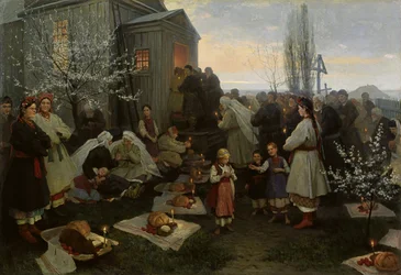 Mattinata di Pasqua in Ucraina