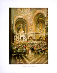 Consacrazione della cattedrale di Cristo Salvatore. Incoronazione dell