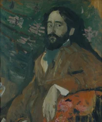 Ritratto del pittore Nikolay Milioti 1874-1962, 1908