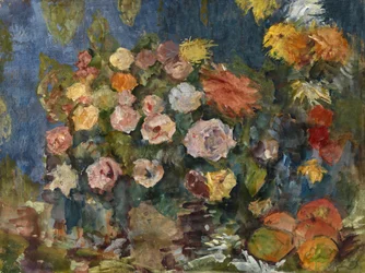Natura morta con fiori e frutta, 1907