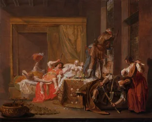 Scena dal matrimonio di Messalina e Gaio Sillio, c.1645-c.1650