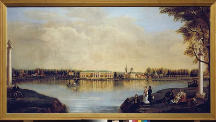 Vista del palazzo Kuskovo (Mosca, Russia)