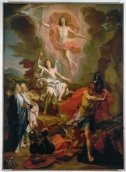 La resurrezione (dipinto su tela)