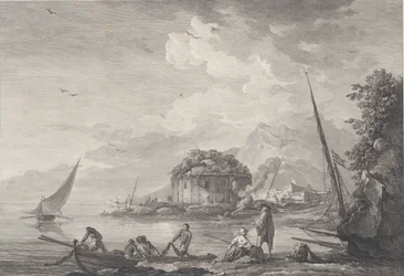 Vista dei resti del Tempio di Venere sull