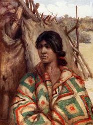 Una donna Navajo