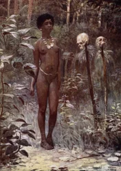 Una vergine Tapu, Isole Salomone Britanniche