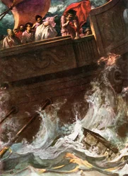 La regina gettata in mare. Pericle, principe di Tiro – Atto III, Scena 1, c.1925