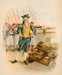 John Paul Jones, primo capitano della Marina degli Stati Uniti