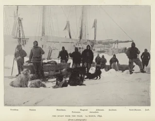 La partenza dalla Fram