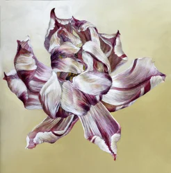 Tulipa, 2013 (acrilico su legno)