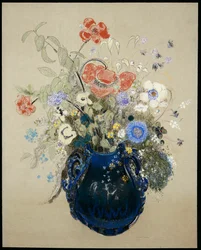 Un Vaso di Fiori Blu, c.1905-08
