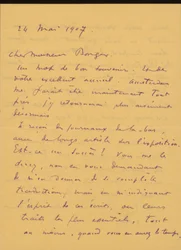 Brief an Andries Bonger