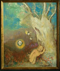 Il sonno di Calibano (dipinto su tavola)