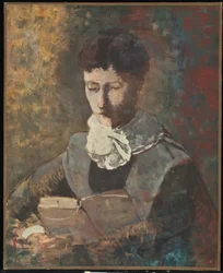 Madame Camille Redon che legge