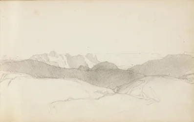 Pagina da un taccuino, "Il Paese Basco", 1862-63
