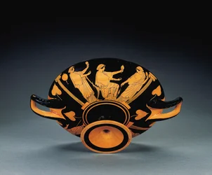 Kylix a figure rosse attiche, c.470 a.C.