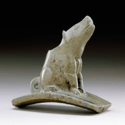 Pipa a piattaforma di coyote, 200 a.C.-100 d.C.