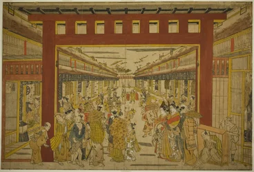 Nakanocho nello Yoshiwara