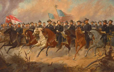 Grant e i suoi generali, c. 1865