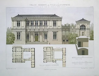 Villa Greco Romana, incisa da Walter, tavola 49 da 