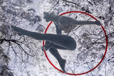 Aeralist, 2021 (tecnica mista su tela)