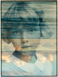 Ragazza di mare, 2022 (tecnica mista digitale)