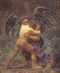 Giacobbe lotta con l