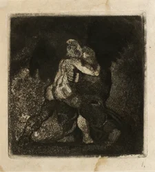 La lotta di Giacobbe con l