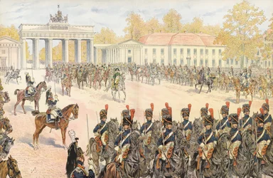Napoleone entra trionfante a Berlino