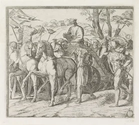 Davide torna in trionfo a Gerusalemme