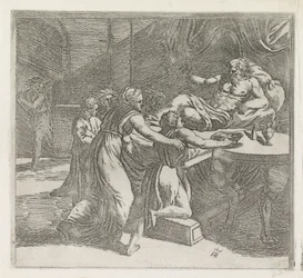 Isacco benedice Giacobbe