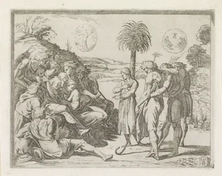 Giuseppe racconta i suoi sogni ai suoi fratelli