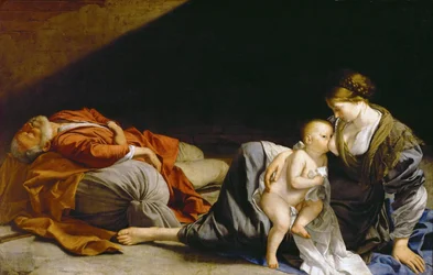 Il riposo durante la fuga in Egitto