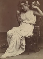 Flora contempla la vanità, 1860