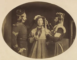 La speranza del suo paese, 1855