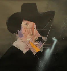 Ricordando Rembrandt, 2019-2024 (olio e acrilico su tela)
