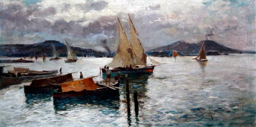 La Baia di Napoli, c.1900
