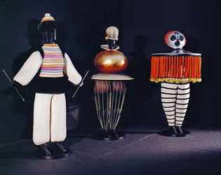 Tre figurine per Das Triadische Ballett