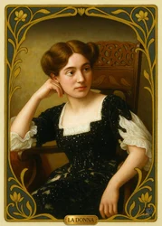 Ritratto di una donna elegante