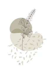Ramo botanico minimalista