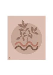 Onde botaniche minimaliste