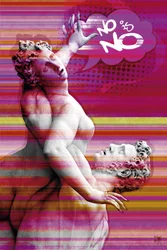 "No Is No" - Scultura